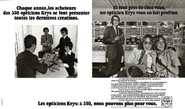Publicit Krys 1975