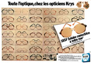 Publicit Krys 1978