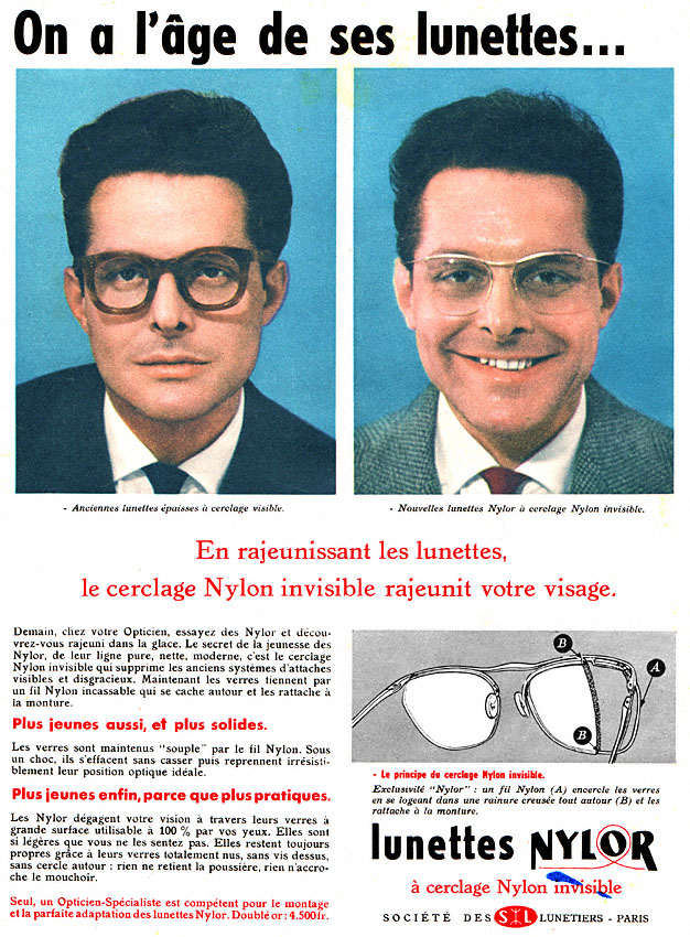 Publicité Nylor 1956