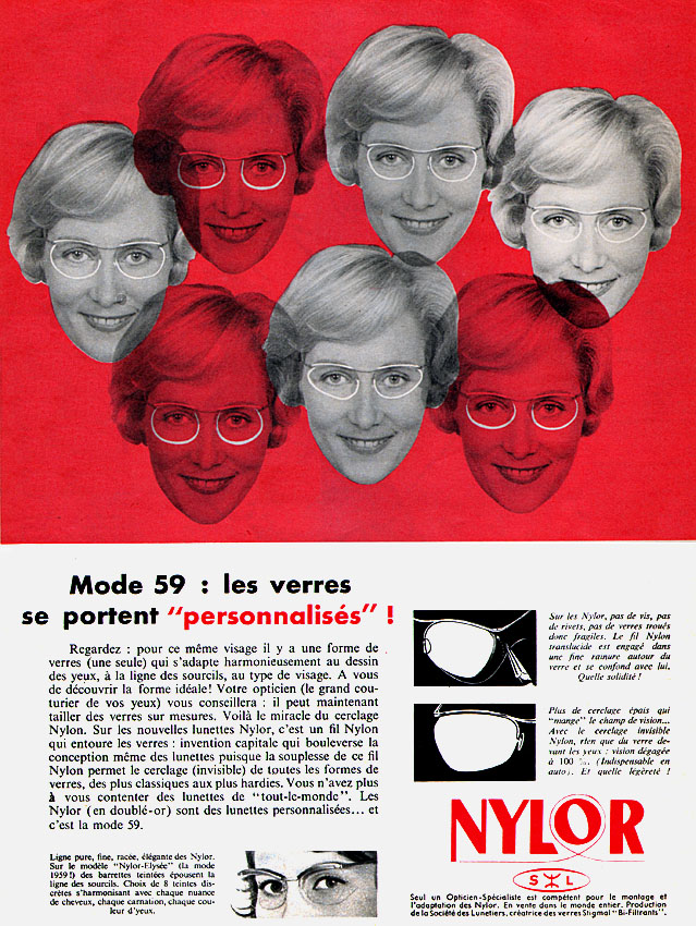 Publicité Nylor 1958