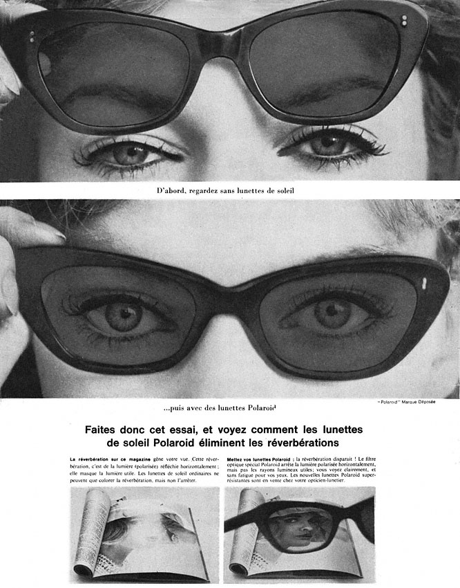 Publicité Polaroid 1962