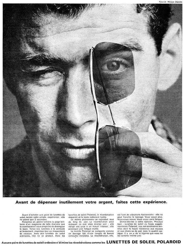 Publicité Polaroid 1964