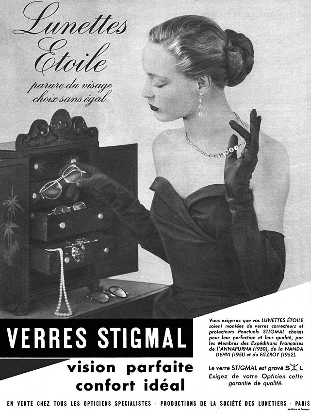 Publicité Stigmal 1952