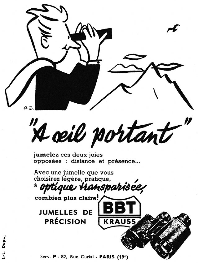 Publicité Zzdivers_OPT5 1952