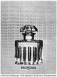 Publicité Balenciaga 1965