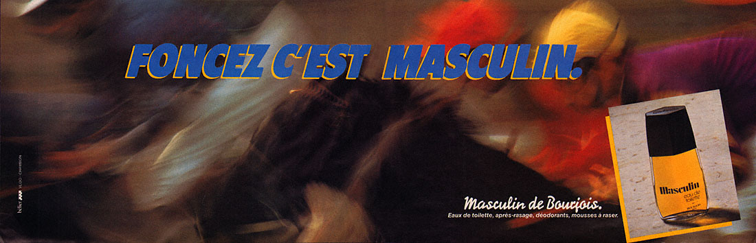 Publicité Bourjois 1980