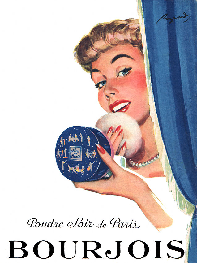 Publicité Bourjois 1952