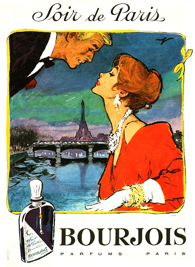 Publicité Bourjois 1959