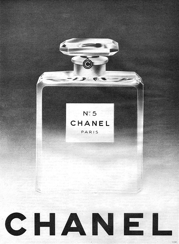 Publicité Chanel 1953