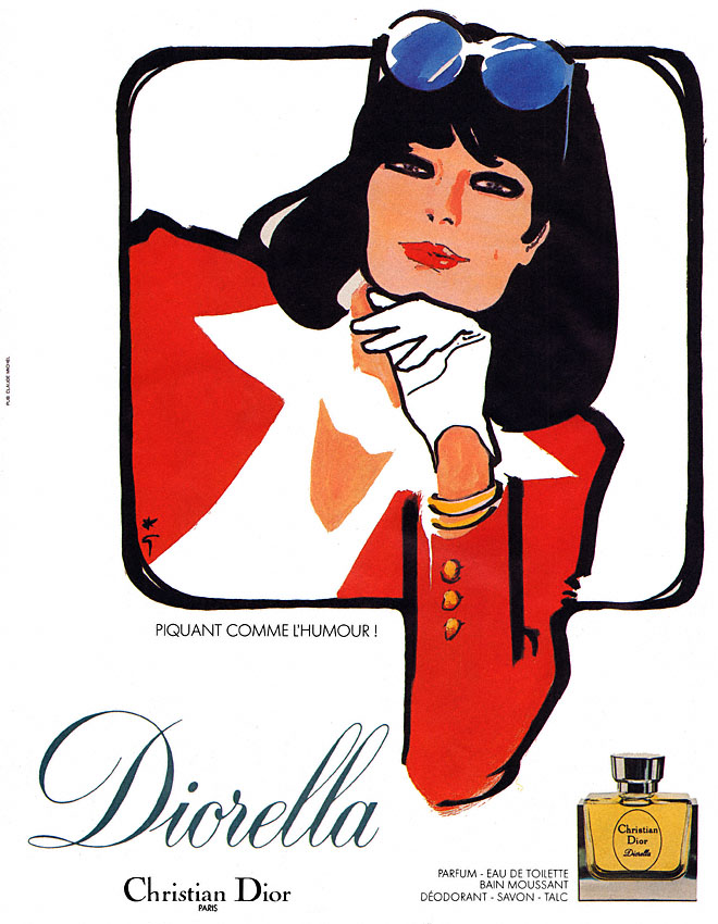 Publicité Dior 1980