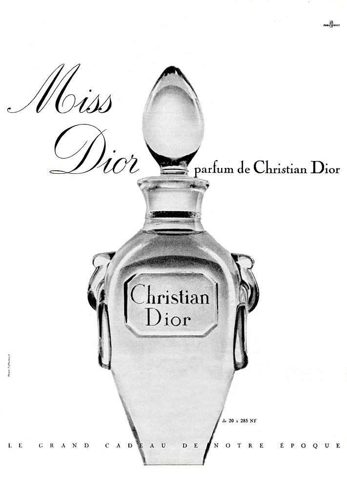 Publicité Dior 1960