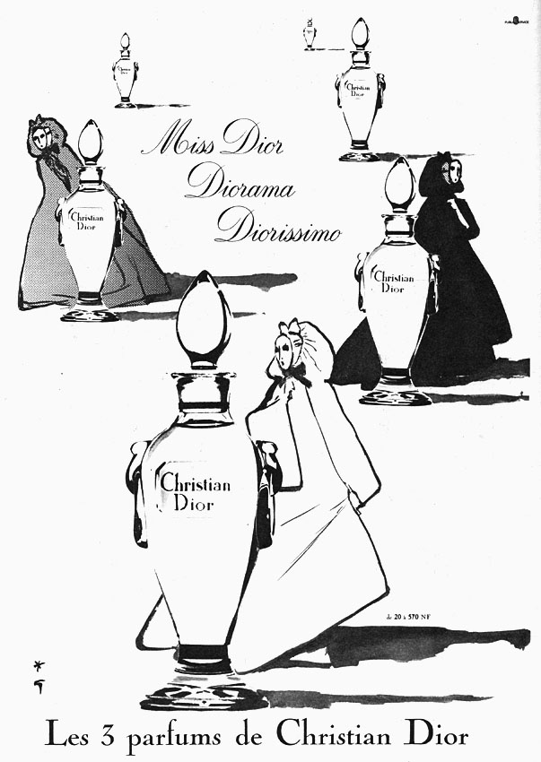 Publicité Dior 1961