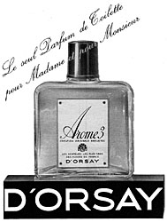 Publicit D'Orsay 1954