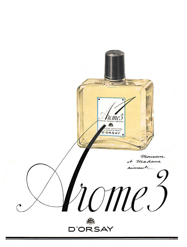 Publicité D'Orsay 1950