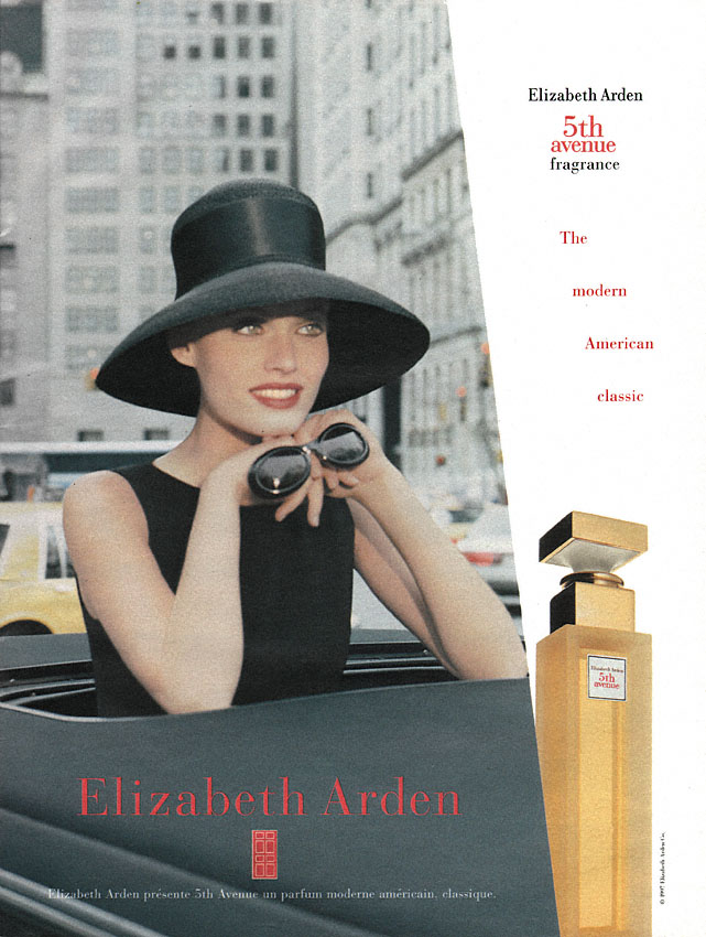 Publicité Elizabeth Arden 1997