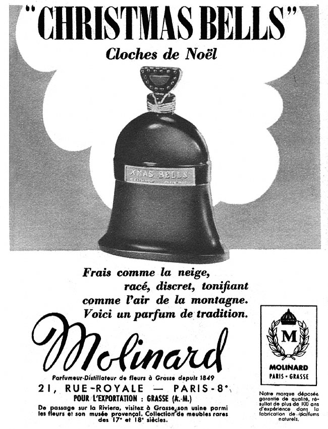 Publicité Molinard 1953