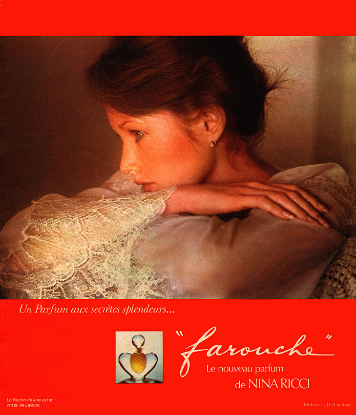 Publicité Nina Ricci 1976