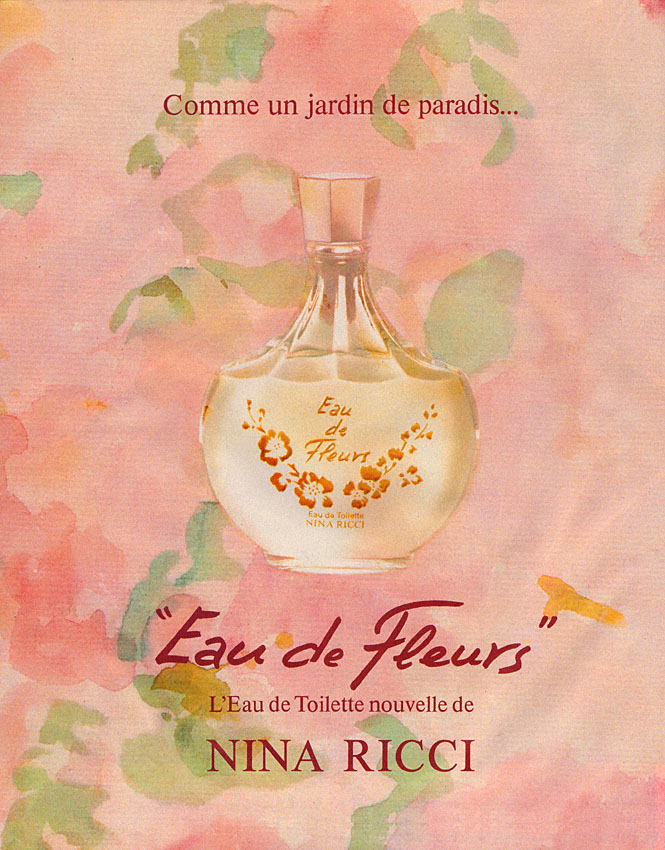 Publicité Nina Ricci 1980