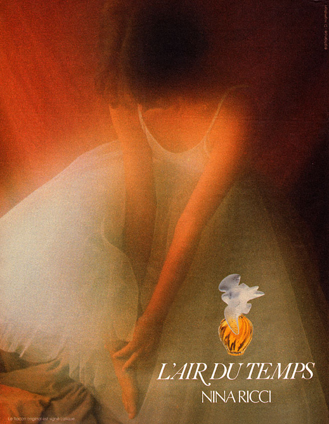 Publicité Nina Ricci 1983