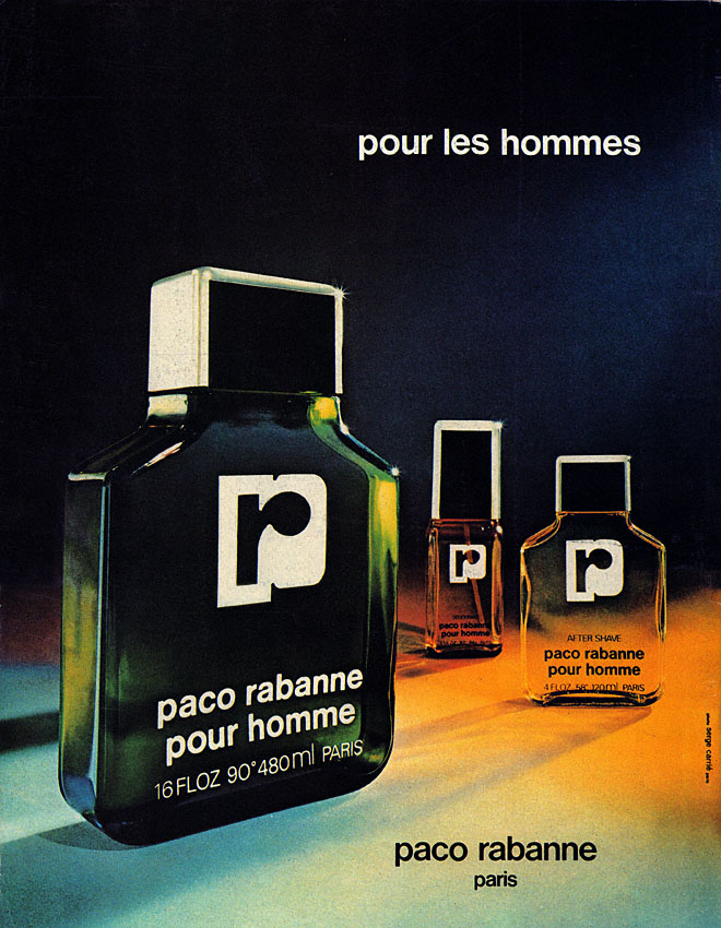 Publicité Paco Rabanne 1978