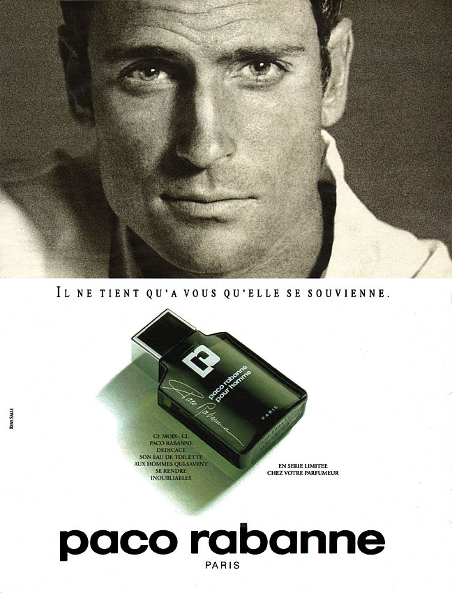 Publicité Paco Rabanne 1994