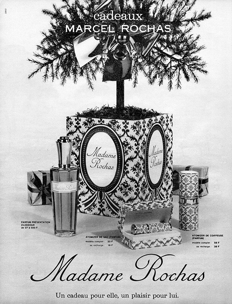 Publicité Rochas 1963