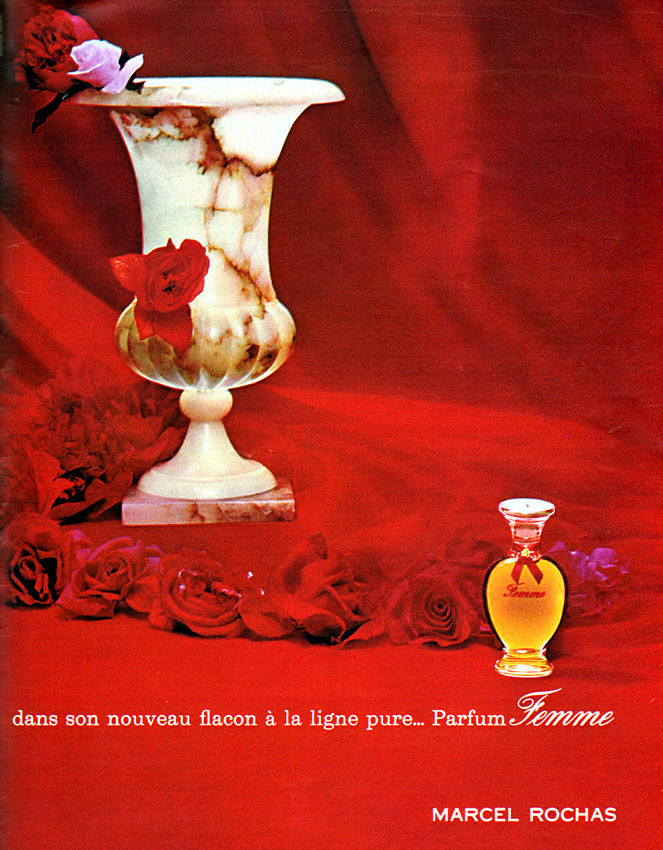 Publicité Rochas 1965