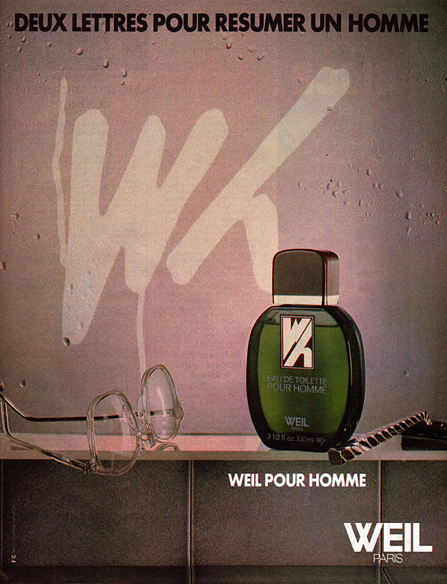 Publicité Weil 1980