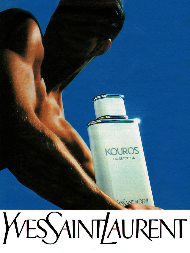 Publicité Yves Saint Laurent 1989