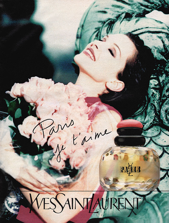 Publicité Yves Saint Laurent 1995