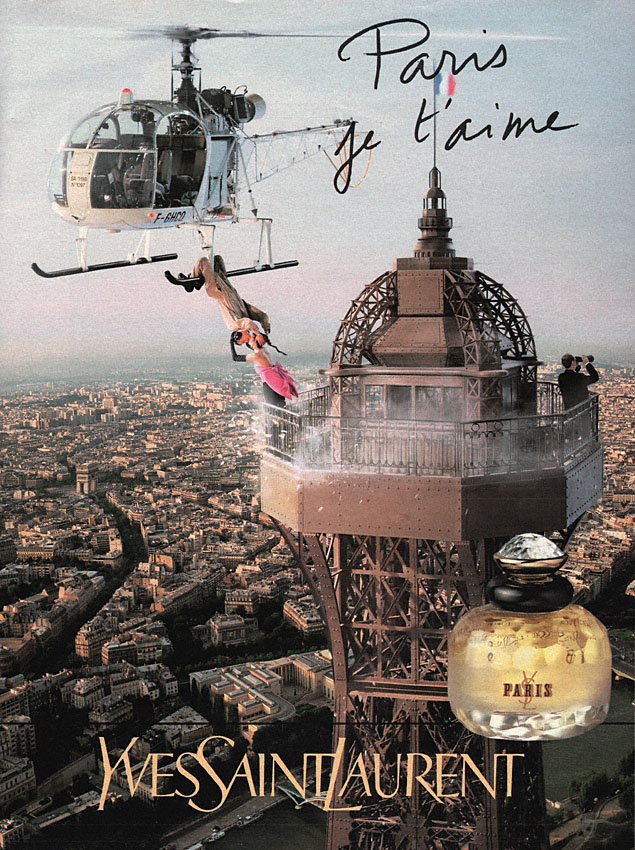 Publicité Yves Saint Laurent 1997
