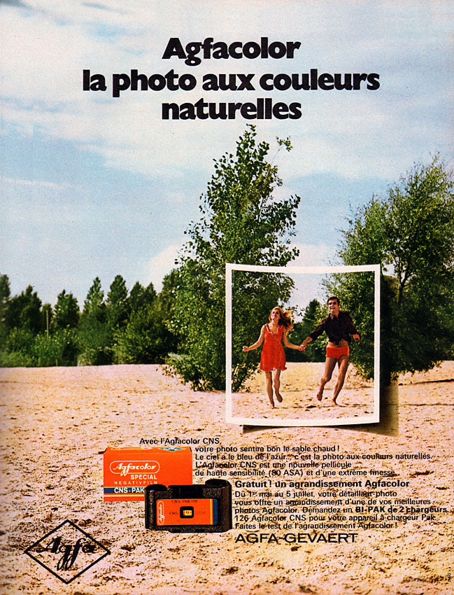 Publicité Agfa 1969