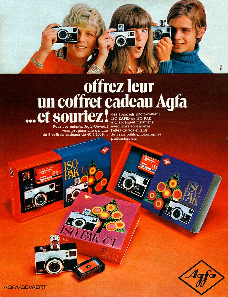 Publicit� Agfa 1969