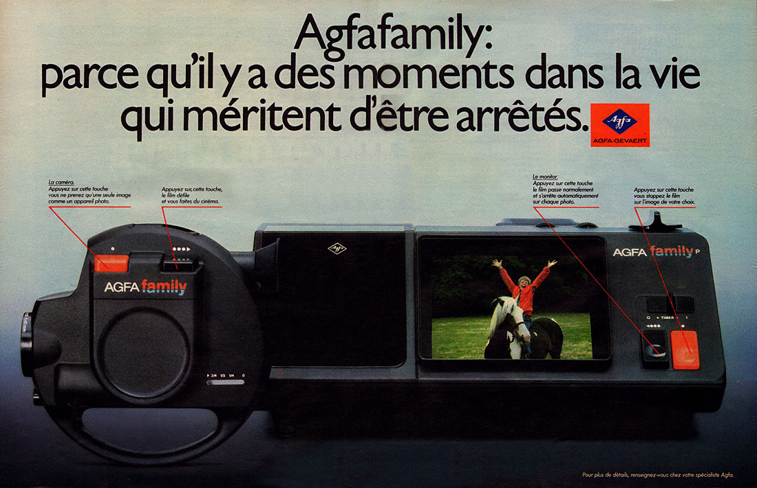 Publicité Agfa 1981