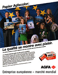 Publicit Agfa 1989