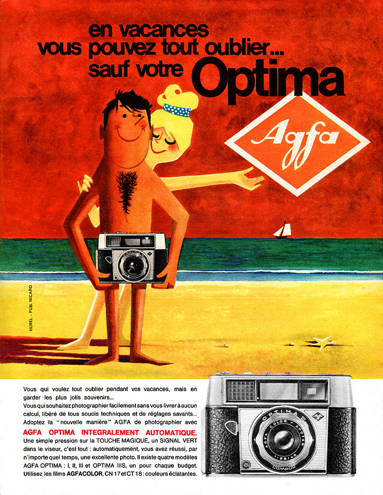 Publicité Agfa 1962