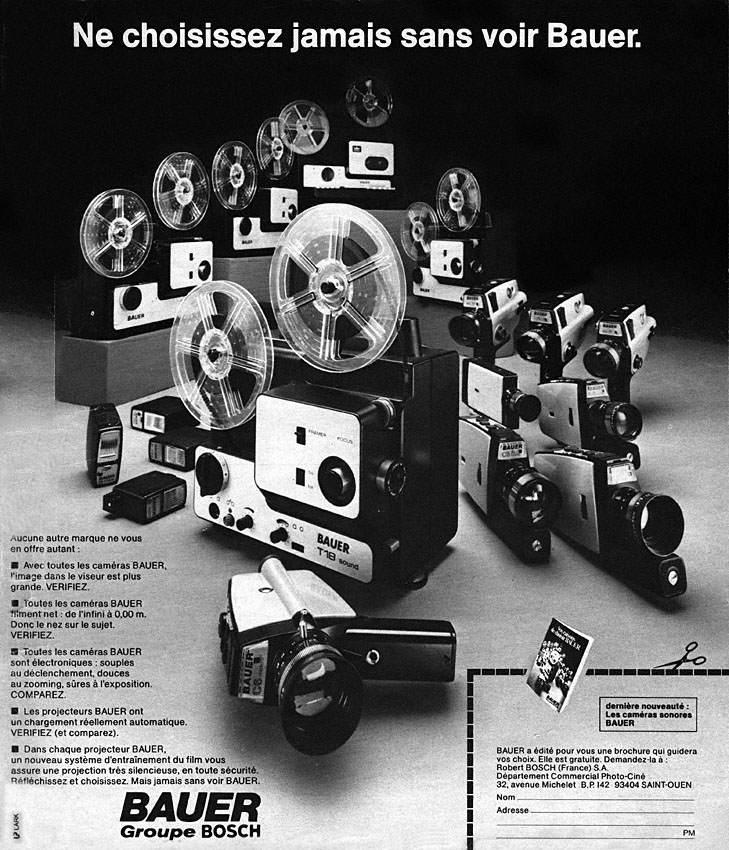 Publicité Bauer 1975