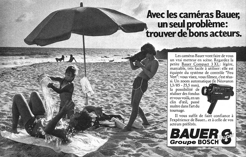 Publicité Bauer 1982