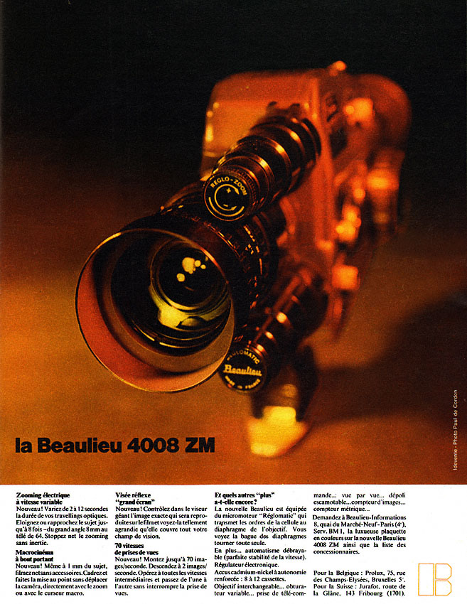 Publicité Beaulieu 1970