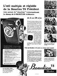 Publicité Beaulieu 1958