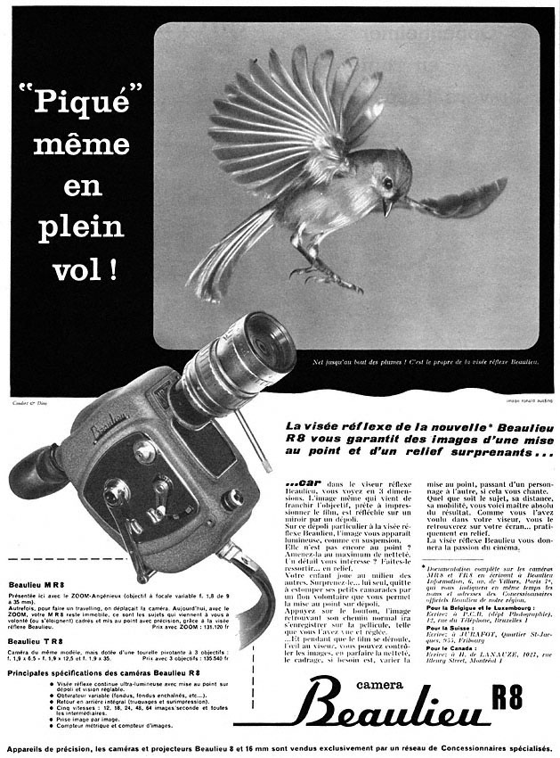 Publicité Beaulieu 1959