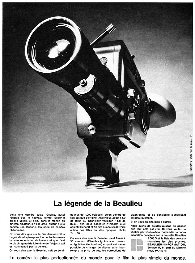 Publicité Beaulieu 1966