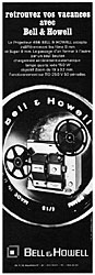Publicité Bell & Howell 1967