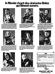 Publicit Bolex 1977