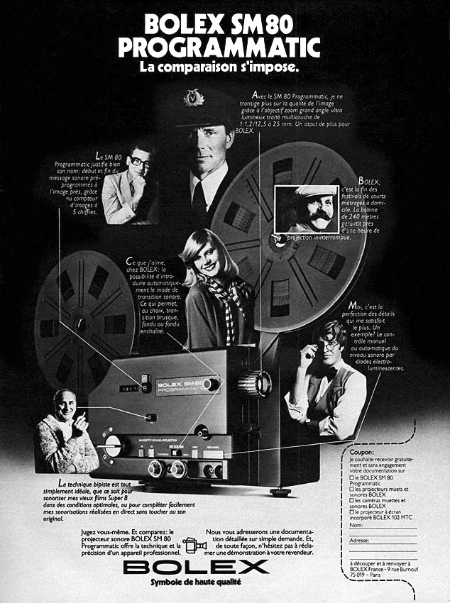 Publicité Bolex 1977