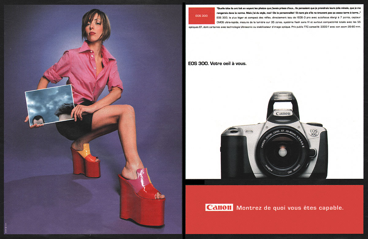 Publicité Canon 1999