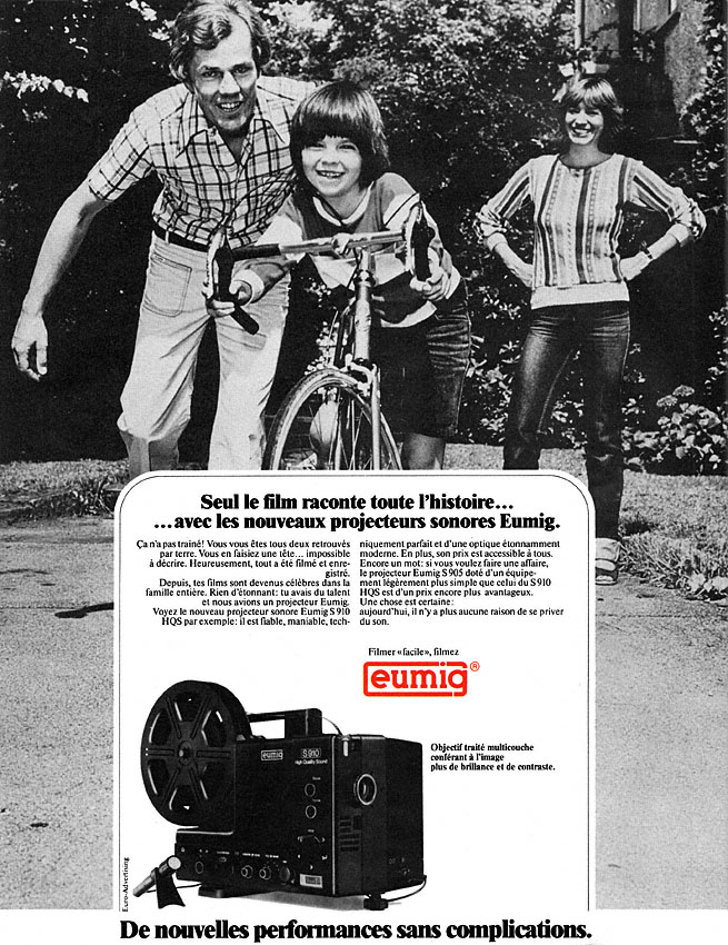 Publicité Eumig 1978