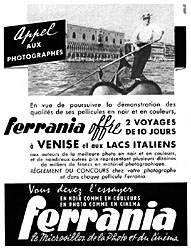 Marque Ferrania 1955