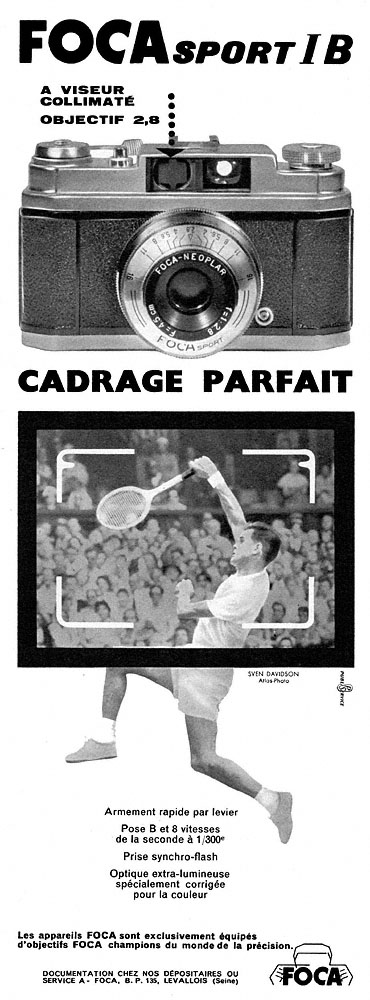 Publicité Foca 1960