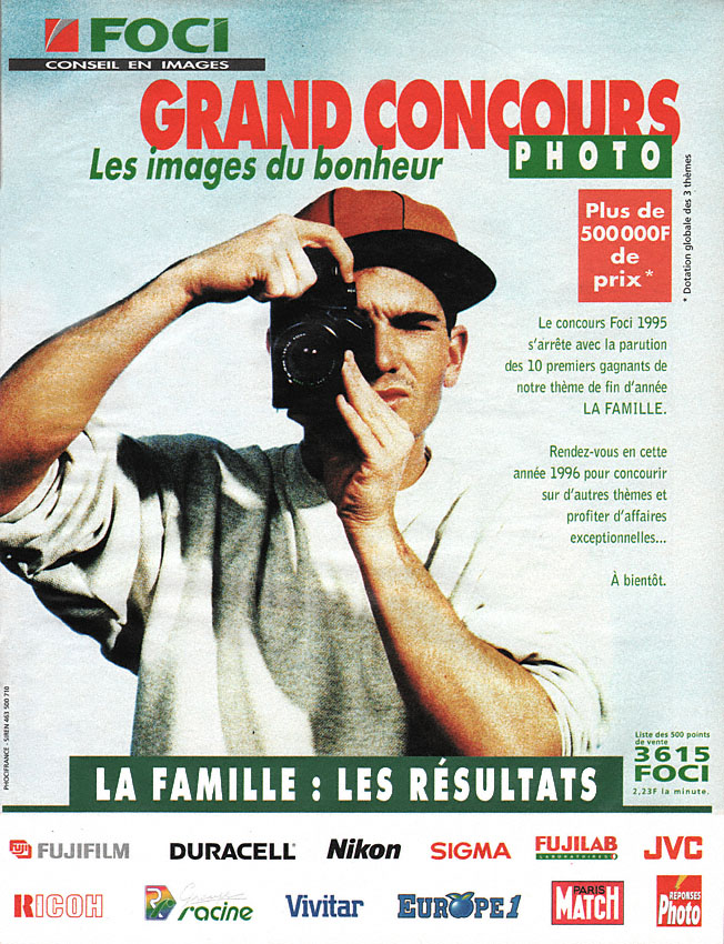 Publicité Foci 1996